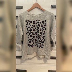 Monteau animal print top